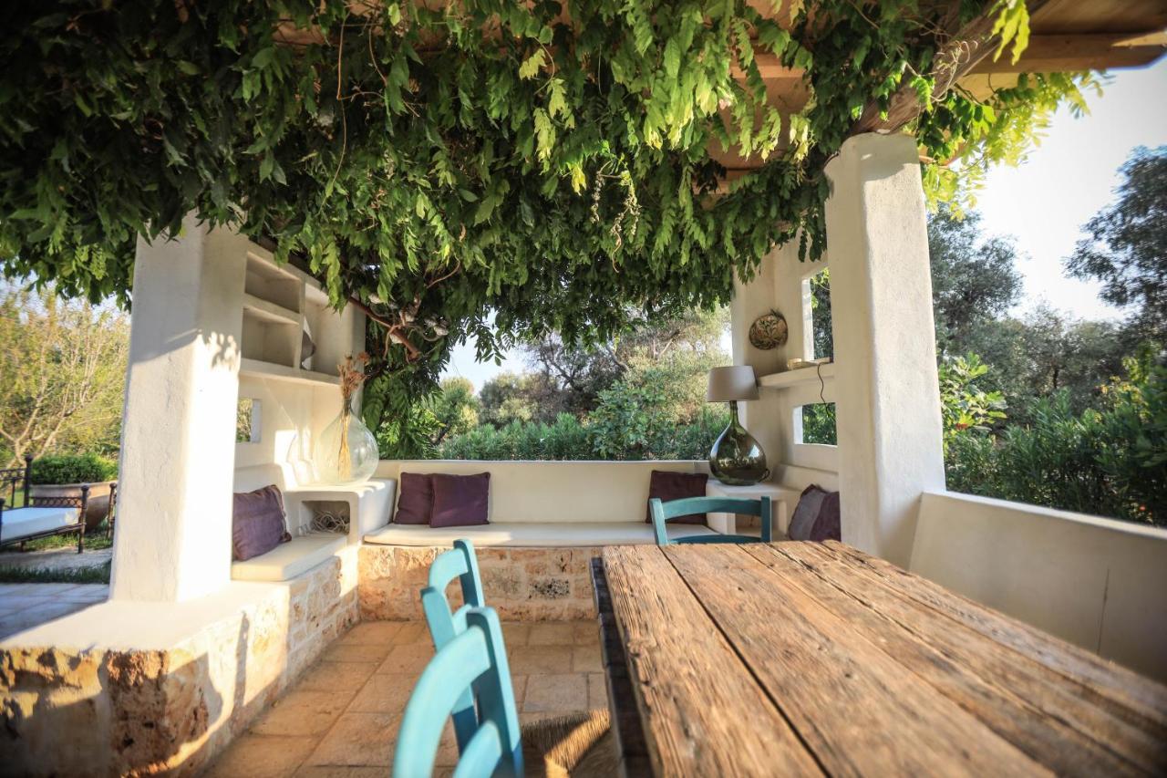 Trulli Il Geco Sognante Villa เชจลีเมสซาปิกา ภายนอก รูปภาพ