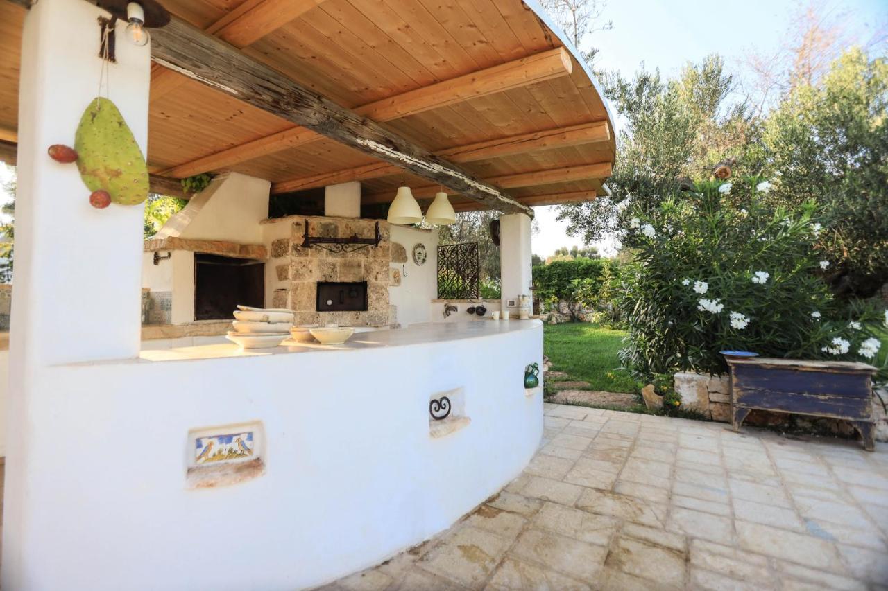 Trulli Il Geco Sognante Villa เชจลีเมสซาปิกา ภายนอก รูปภาพ