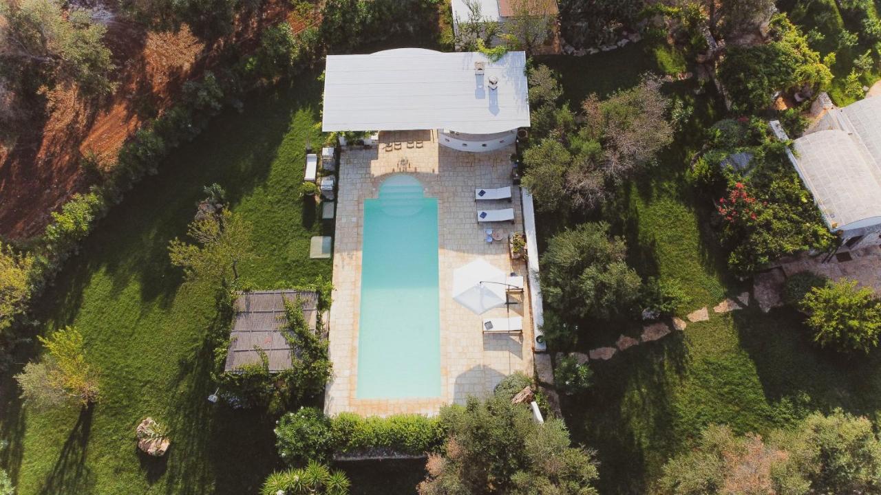 Trulli Il Geco Sognante Villa เชจลีเมสซาปิกา ภายนอก รูปภาพ