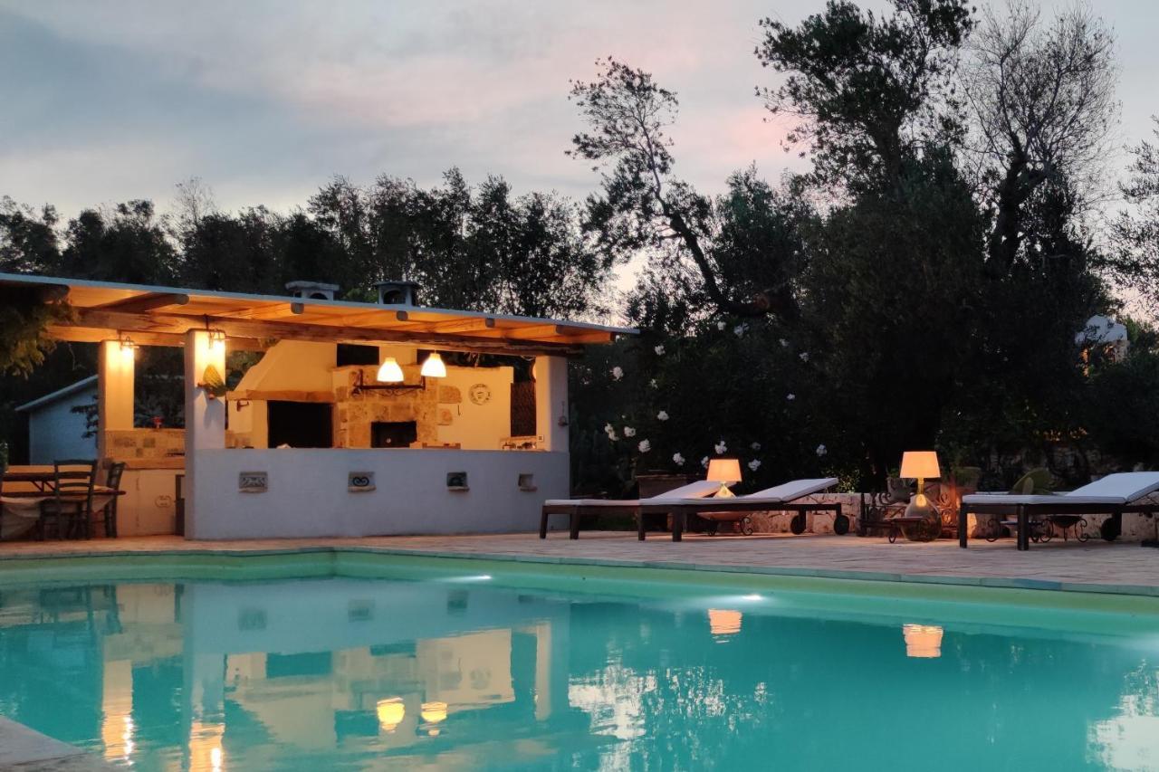 Trulli Il Geco Sognante Villa เชจลีเมสซาปิกา ภายนอก รูปภาพ