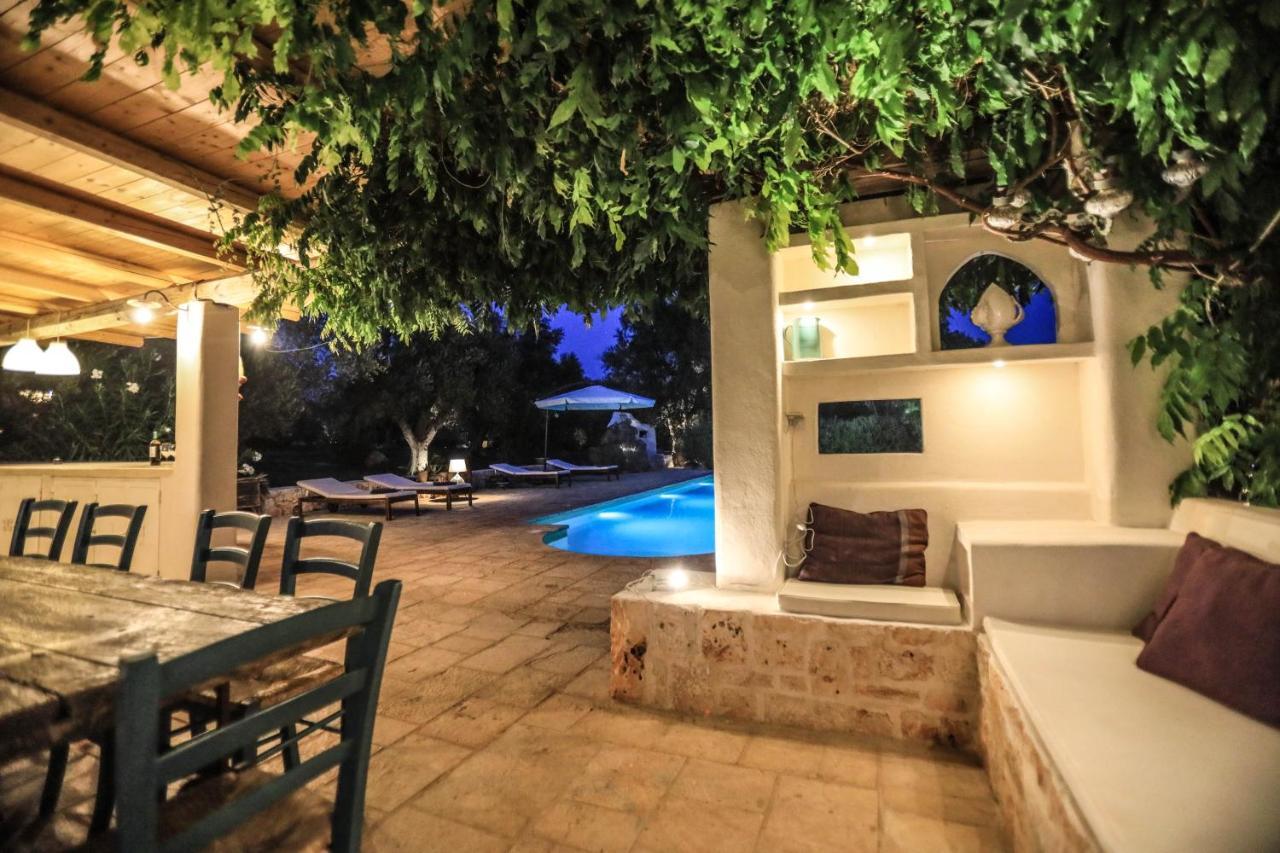 Trulli Il Geco Sognante Villa เชจลีเมสซาปิกา ภายนอก รูปภาพ