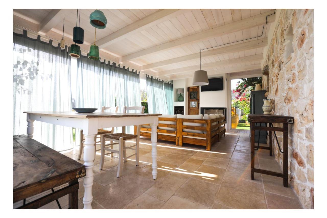 Trulli Il Geco Sognante Villa เชจลีเมสซาปิกา ภายนอก รูปภาพ